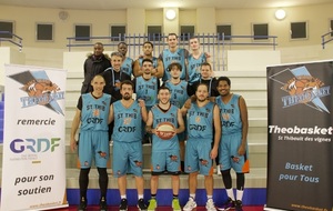 Match DM3 à l'extérieur contre MARNE-LA-VALLEE BASKET VAL MAUBUEE